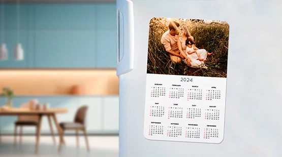 Calendar magnet